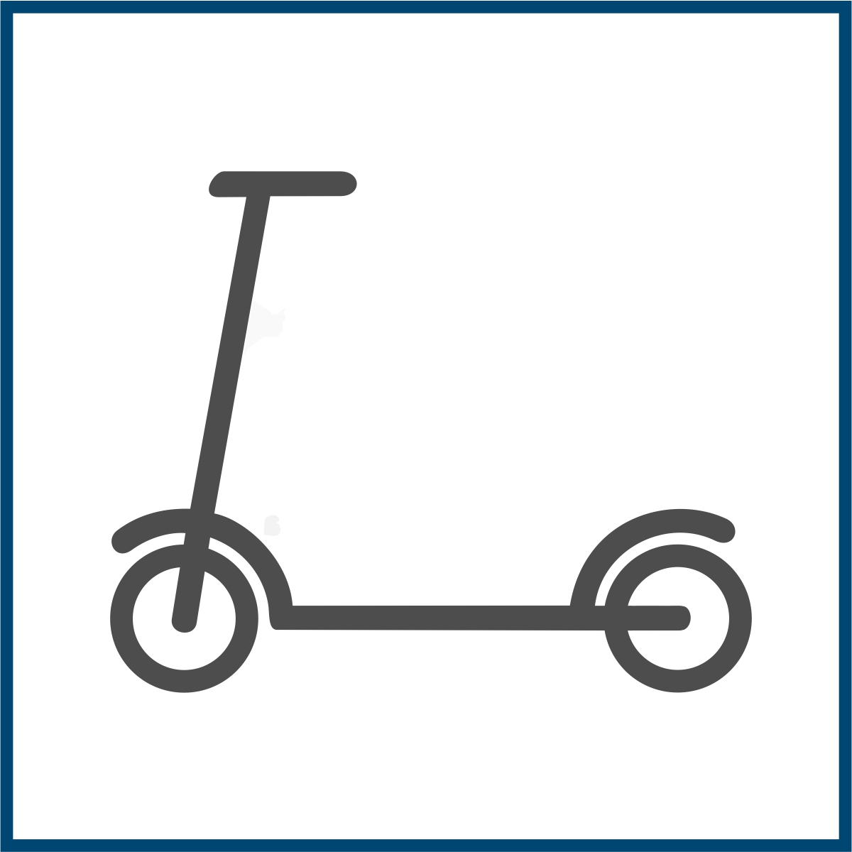 Piktogramm eines Rollers