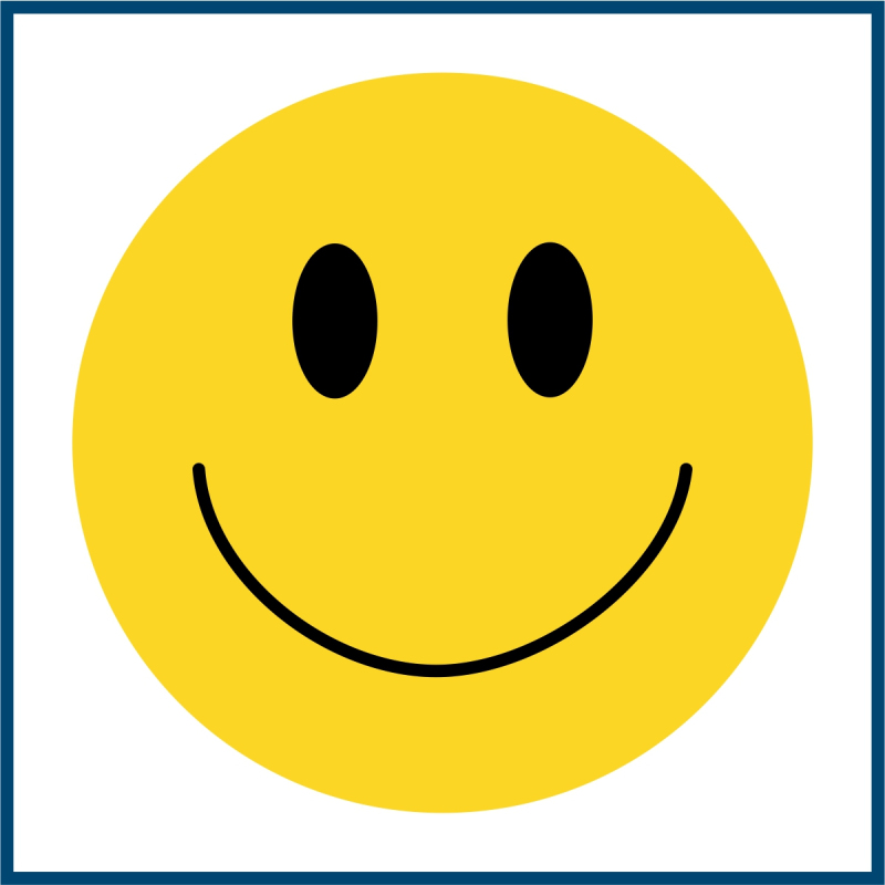 Piktogramm eines Smilies.